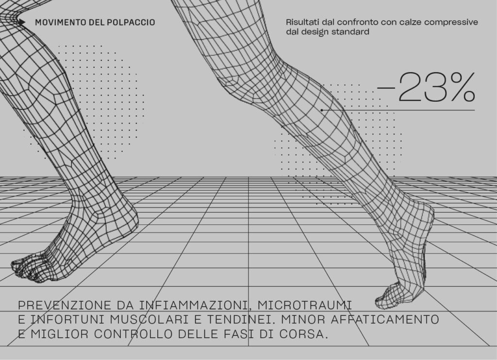 La calza Biomeccanica per lo Sport