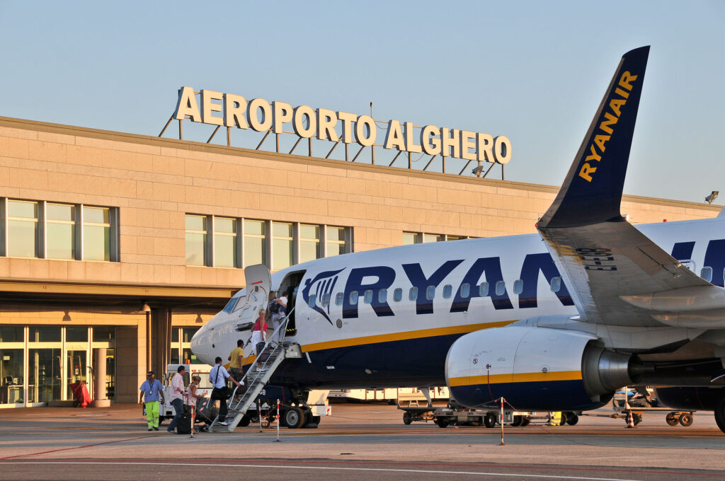 L’operativo di Ryanair per l’estate ‘21 su Alghero