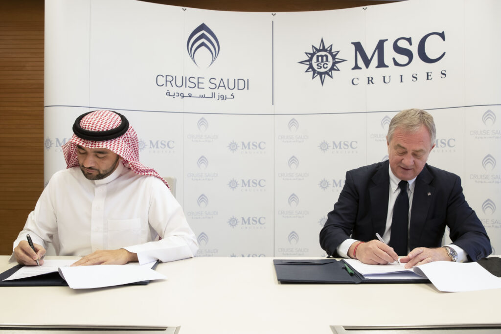 MSC Crociere si espande in Arabia Saudita