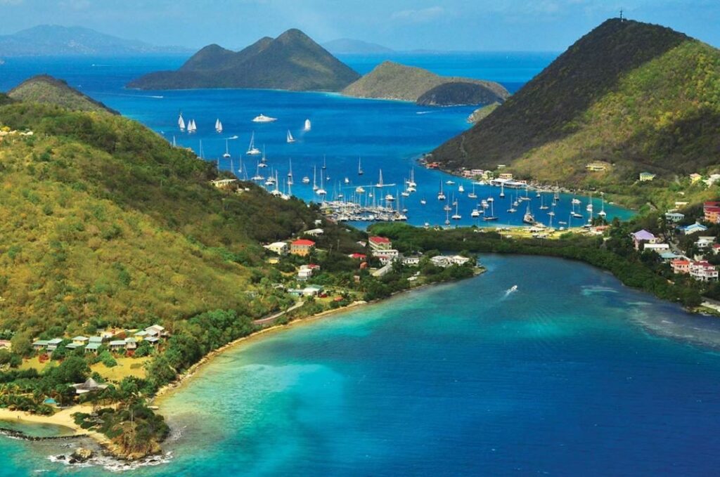 The British Virgin Islands libere da quarantena