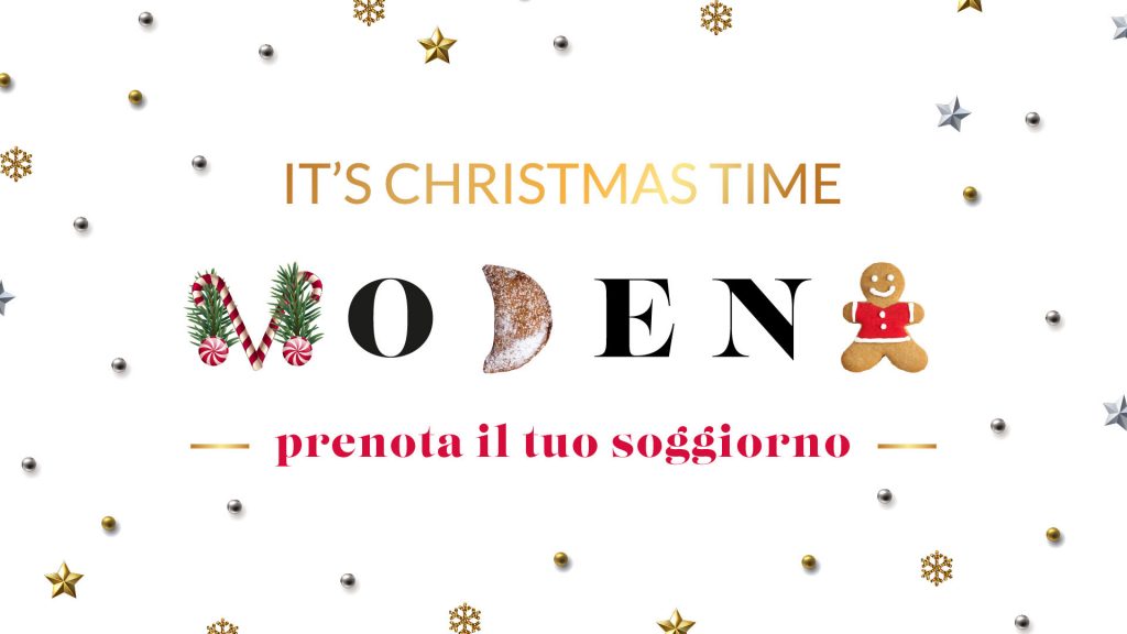 Modena da regalare con “It’s Christmas time”