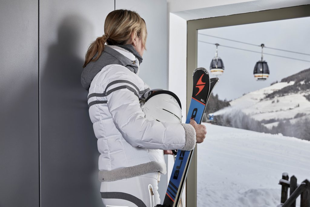 Davanti alla porta dell’hotel 1000 km di piste da sci