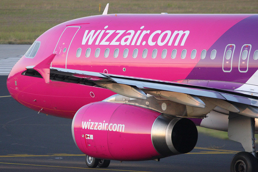 Wizz Air ha aggiunto 22 rotte al suo network italiano