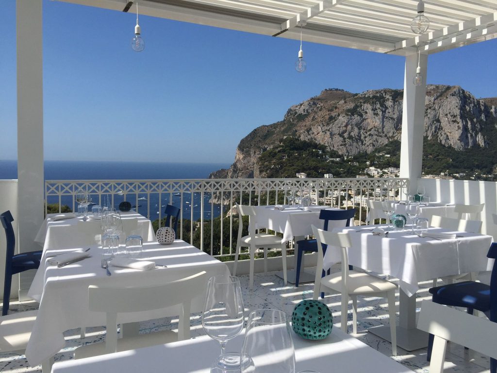 Ristorante La Palette di Capri con il mare negli occhi e tradizione nel piatto