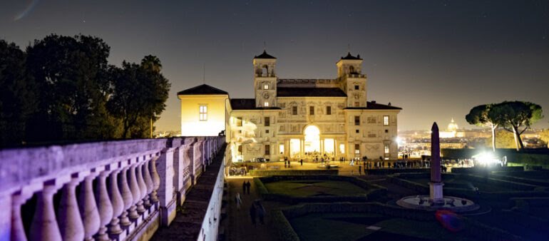 La notte dei Musei 2022 a Villa Medici Roma