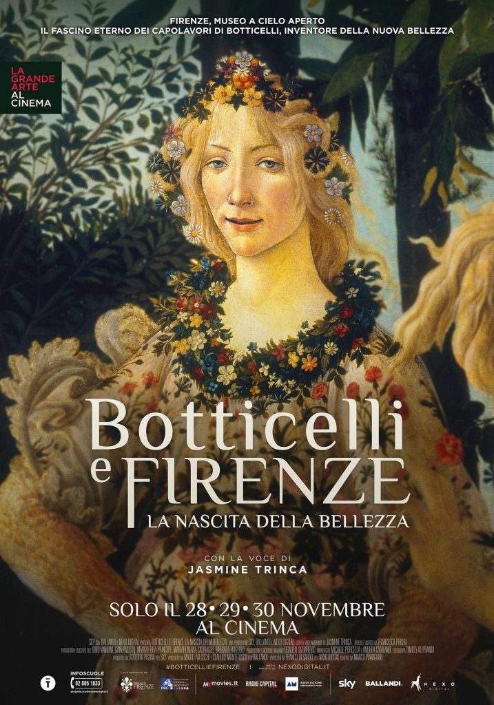  “Botticelli e Firenze. La nascita della bellezza”  L’arte di un genio del Rinascimento rivelata in un docufilm