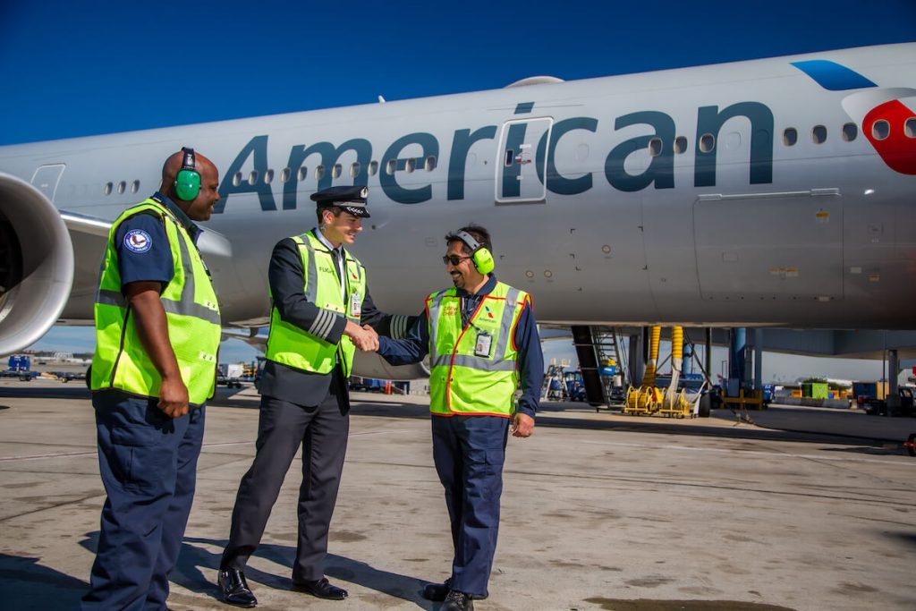 American Airlines premia l’Aeroporto di Roma Fiumicino con la Customer Cup