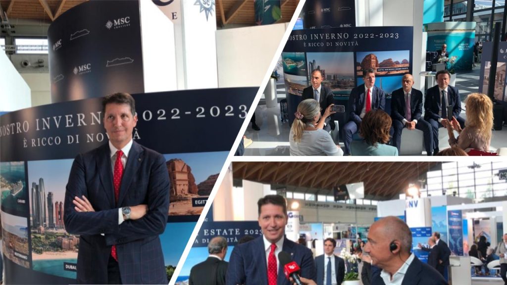 MSC Crociere al TTG Travel Experience 2022 presentata La Summer 2023