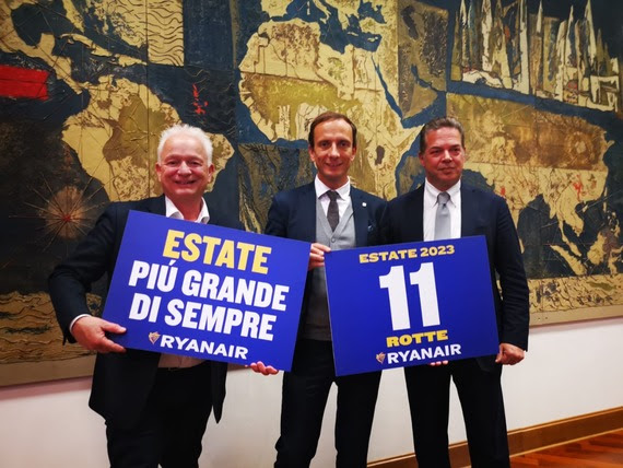 Ryanair presenta l’operativo di Trieste per l’Estate ‘23 con nuove rotte