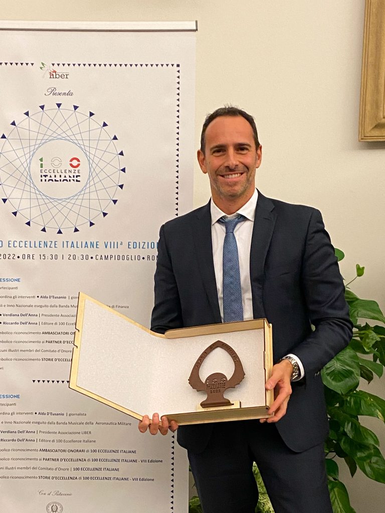 Acetaia Giusti, ha ricevuto in Campidoglio a Roma, il “Premio 100 Eccellenze Italiane”