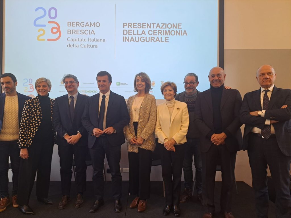 Presentata a Milano, la cerimonia di inaugurazione di Bergamo-Brescia Capitale Italiana della Cultura 2023