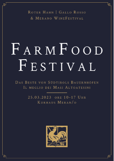 Farm Food Festival l’evento organizzato da Gallo Rosso a Merano con i produttori del territorio