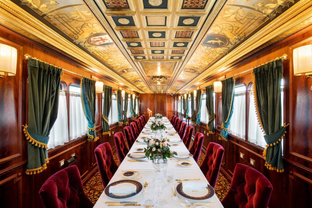 A Palazzo di Varignana un viaggio unico al tavolo della storia in Carrozza Ristorante del Treno Reale