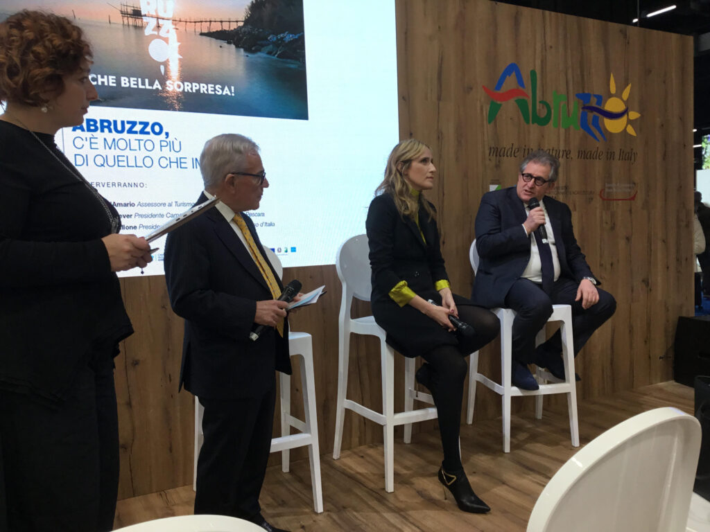 La Regione Abruzzo ha presentato alla Borsa Internazionale del Turismo il piano di promozione turistica 2023