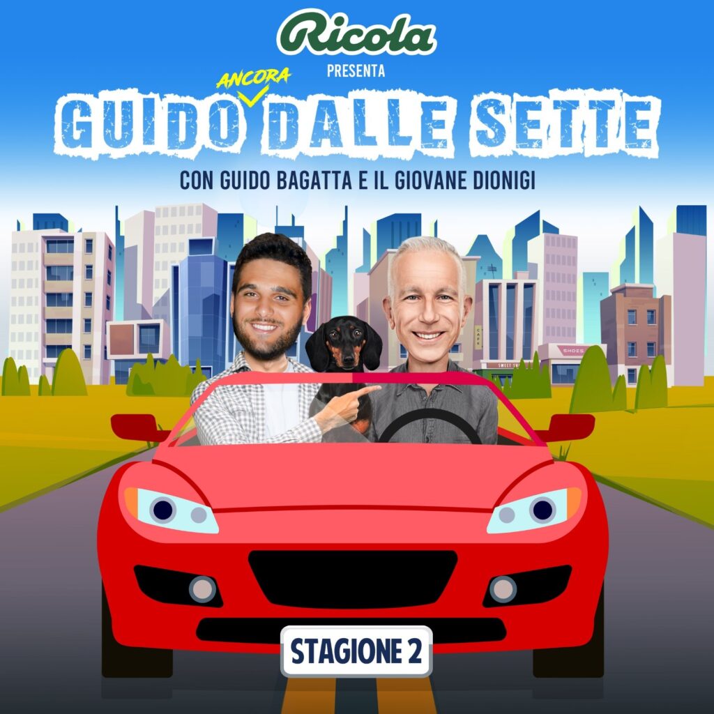 Inizia oggi la seconda parte della “season two” del programma Guido dalle sette