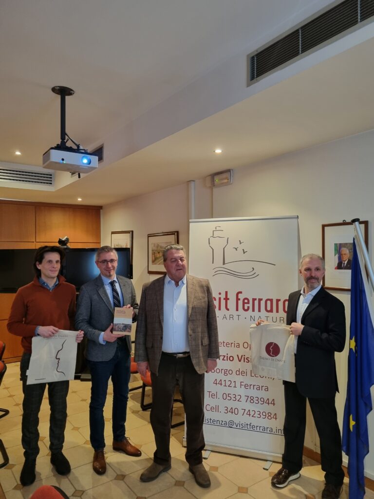 I turisti del “Il Treno di dante” accolti a Ferrara con visite guidate, promozioni e sconti in ristoranti e locali