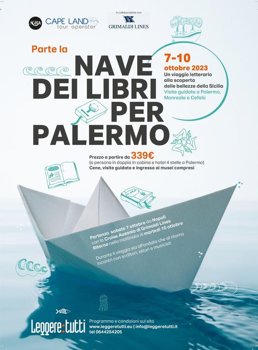 Da Napoli a Palermo con la Nave dei libri