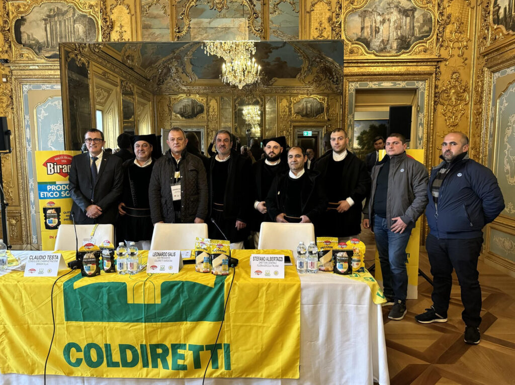 Il progetto glocal di Biraghi e Coldiretti Sardegna premia l’export e festeggia sette anni a sostegno dei pastori sardi