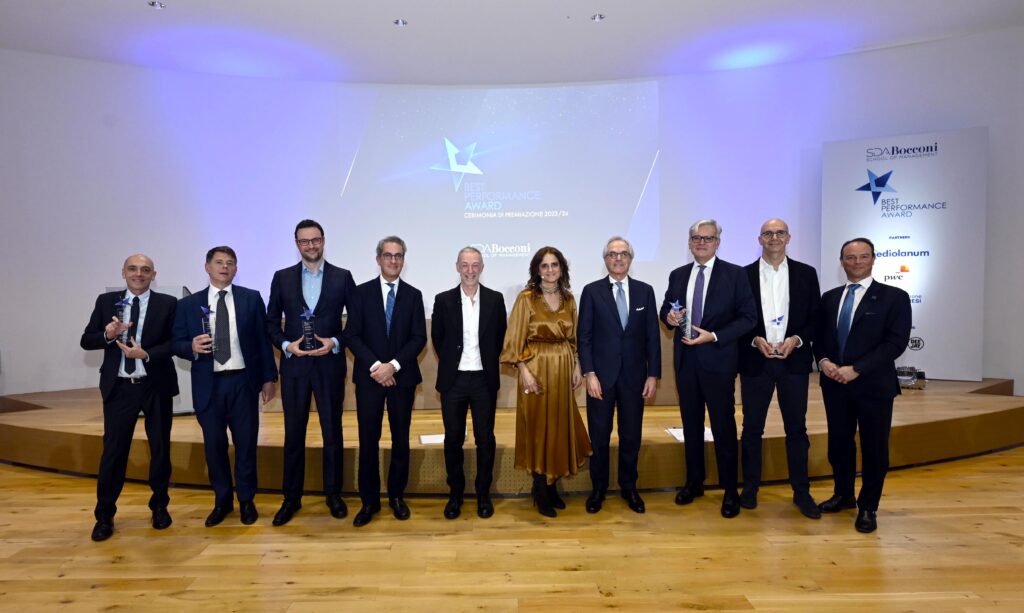 Best Performance Award 2023/24 premio alla crescita e sostenibilità delle eccellenze italiane assegnato della Bocconi