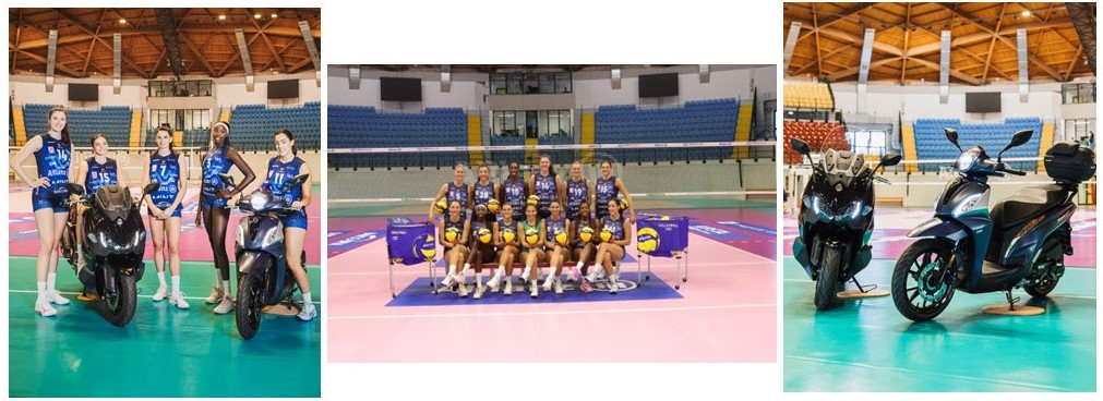 SYM Italia è Match Sponsor della semifinale di andata Cev Champions League di volley femminile Allianz Vero Volley Milano