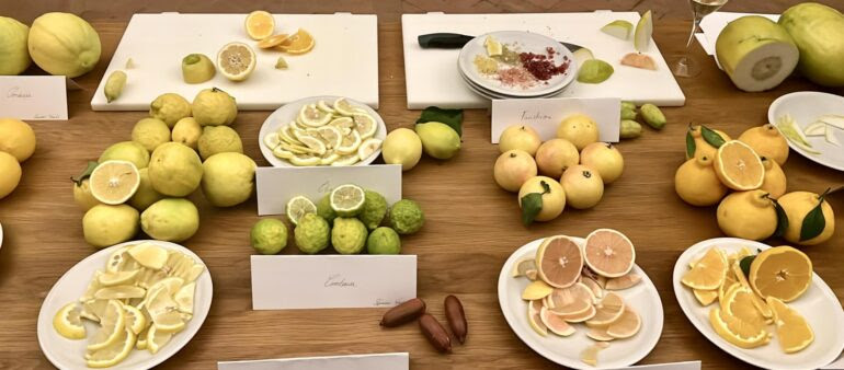 Accademia di Francia a Roma Villa Medici -degustazioni e variazioni a tema sul Limone