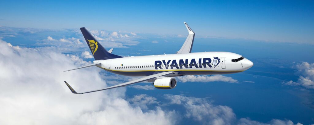 Ryanair lancia un operativo internazionale e nazionale a Olbia con 10 nuove rotte