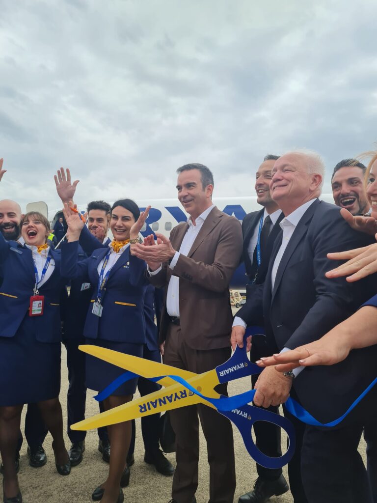 Ryanair collega Reggio Calabria con 8 nuove rotte