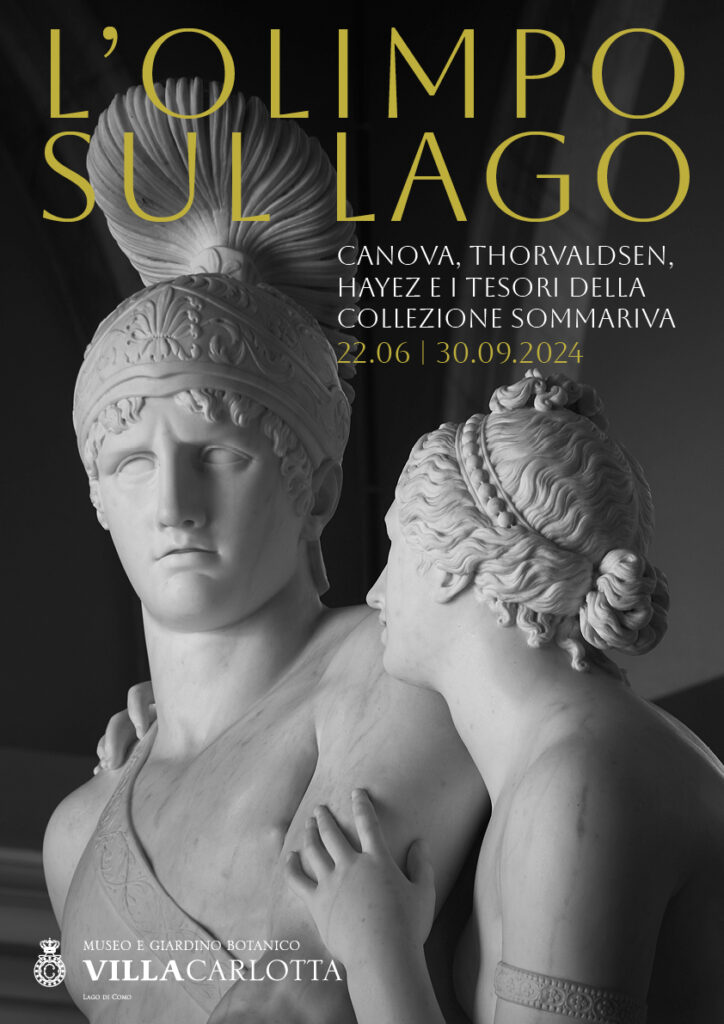 “L’Olimpo sul lago” Canova, Thorvaldsen, Hayez  e i tesori della Collezione Sommariva a Villa Carlotta Como