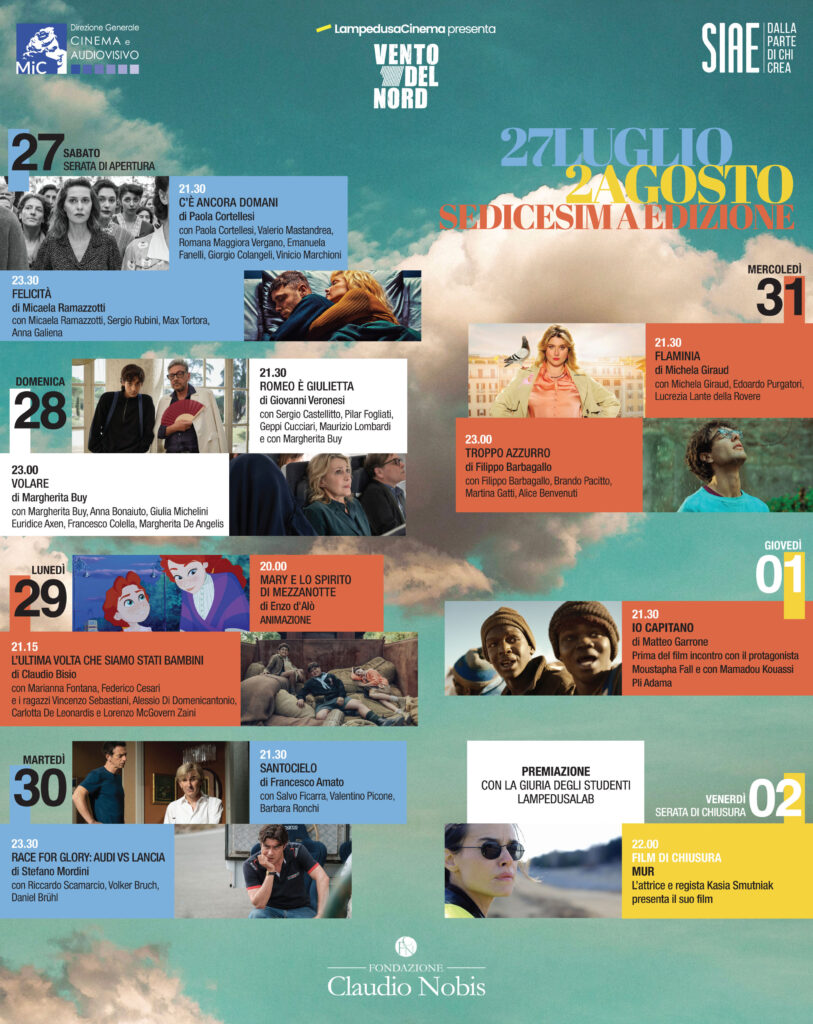 LampedusaCinema con “Il Vento del Nord “ 16.ma edizione, dodici film davanti al porto degli sbarchi