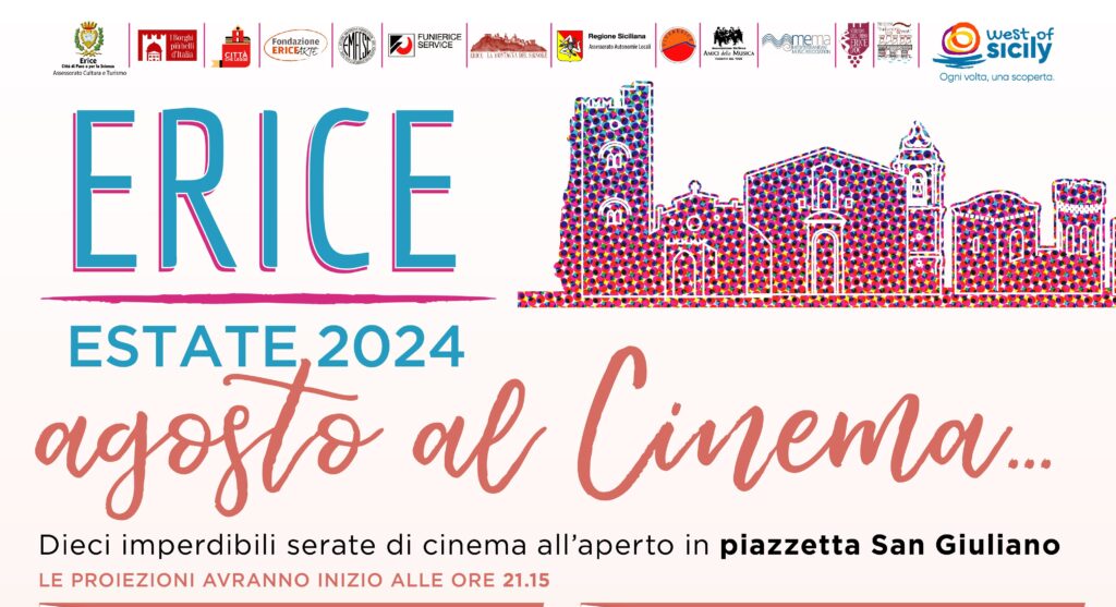 “Agosto al Cinema” la rassegna cinematografica all’aperto nelle notti d’estate a Erice