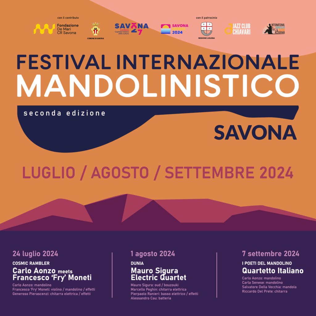 Savona: Festival Internazionale Mandolinistico dalla musica classica al folk, jazz, world music e musica d’autore