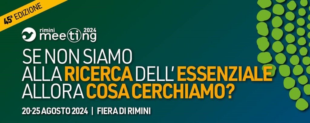 Il Moige per la prima volta al Meeting per l’Amicizia fra i popoli di Rimini