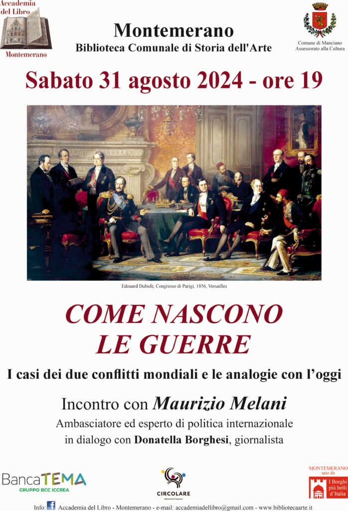 Accademia del Libro Montemerano Incontro con Maurizio Melani