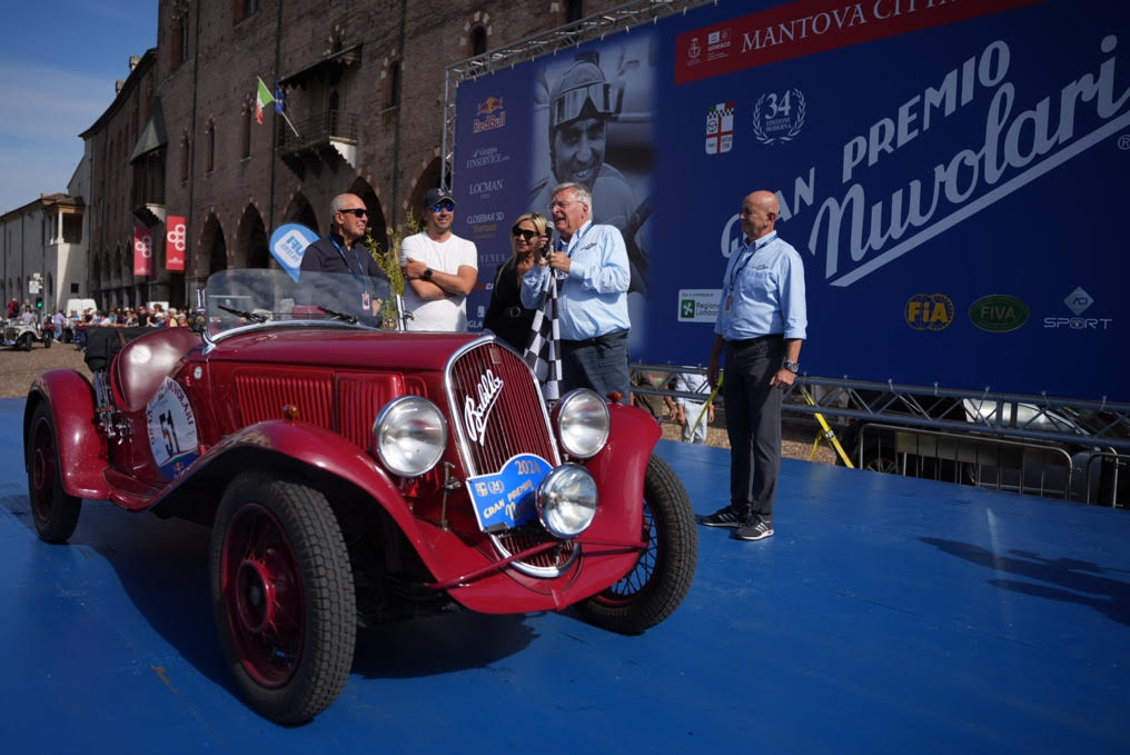 34° Gran Premio Nuvolari 2024, vittoria di Vesco-Vesco a bordo di una FIAT 508 S del 1935