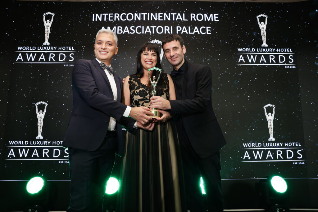 InterContinental Rome Ambasciatori Palace premiato ai World Luxury Hotel Awards 2024