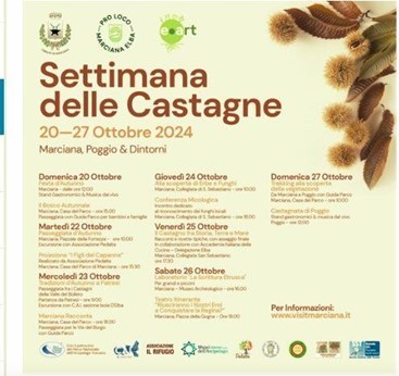 Isola d’Elba: al via la Settimana delle Castagne di Marciana