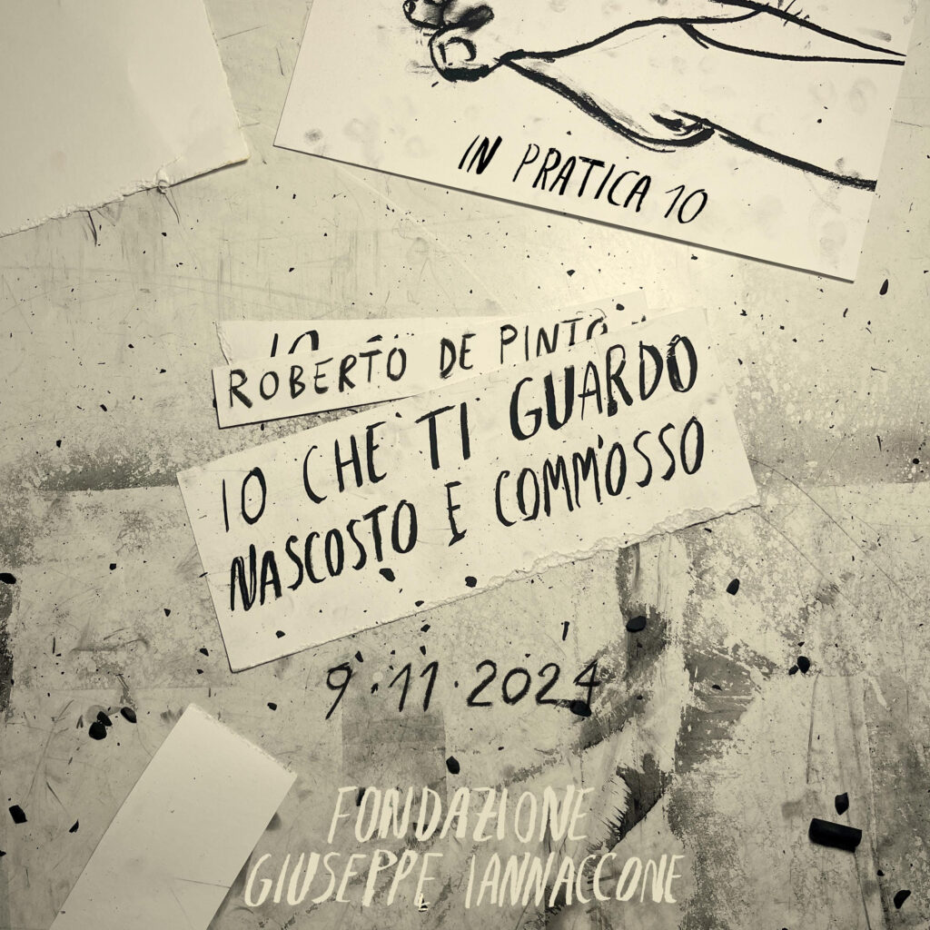 Fondazione Giuseppe Iannaccone per il 10° appuntamento IN PRATICA inaugura la mostra dell’artista Roberto de Pinto