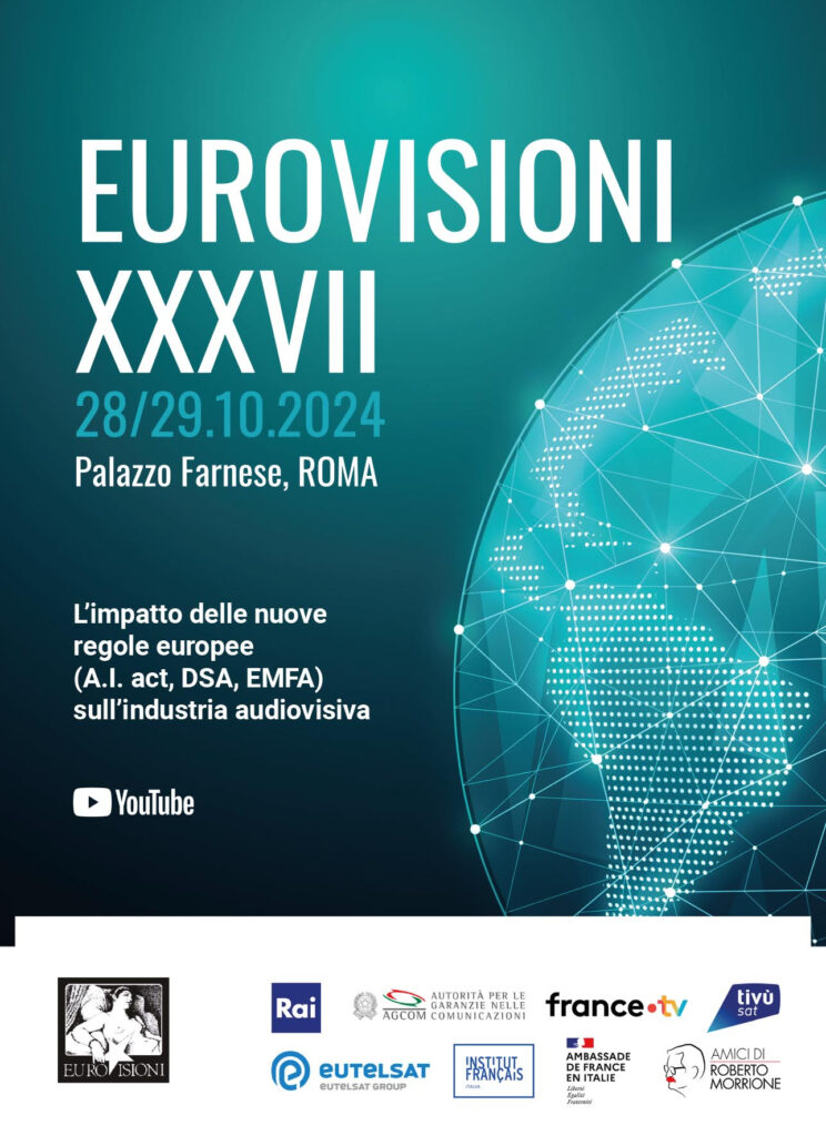 Eurovisioni, a Palazzo Farnese Roma l’appuntamento internazionale dedicato all’audiovisivo e ai media