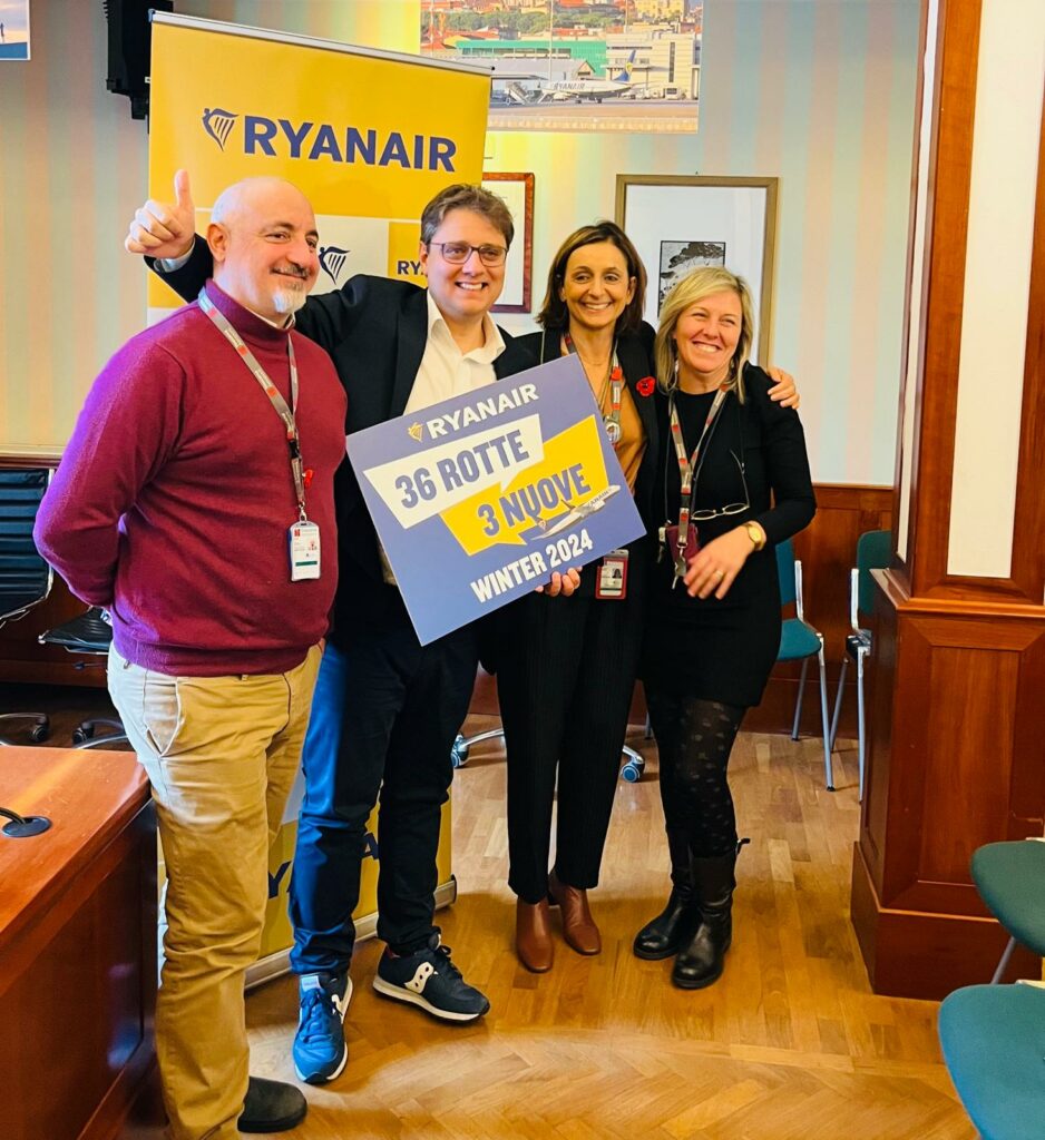 Ryanair lancia a Pisa il nuovo operativo invernale 2024