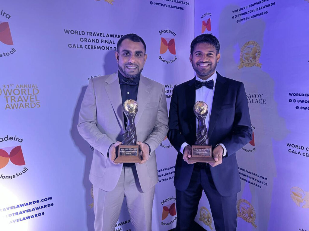 Le Maldive premiate ai World Travel Awards come “Miglior Destinazione Turistica” e “Miglior Destinazione Green”